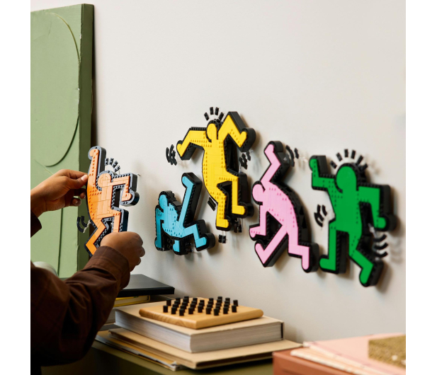 LEGO Art 31216 Keith Haring - tańczące postacie - 1335448 - zdjęcie 4